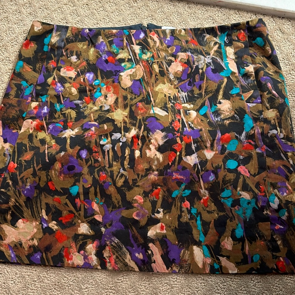 J. Crew Colorful Skirt